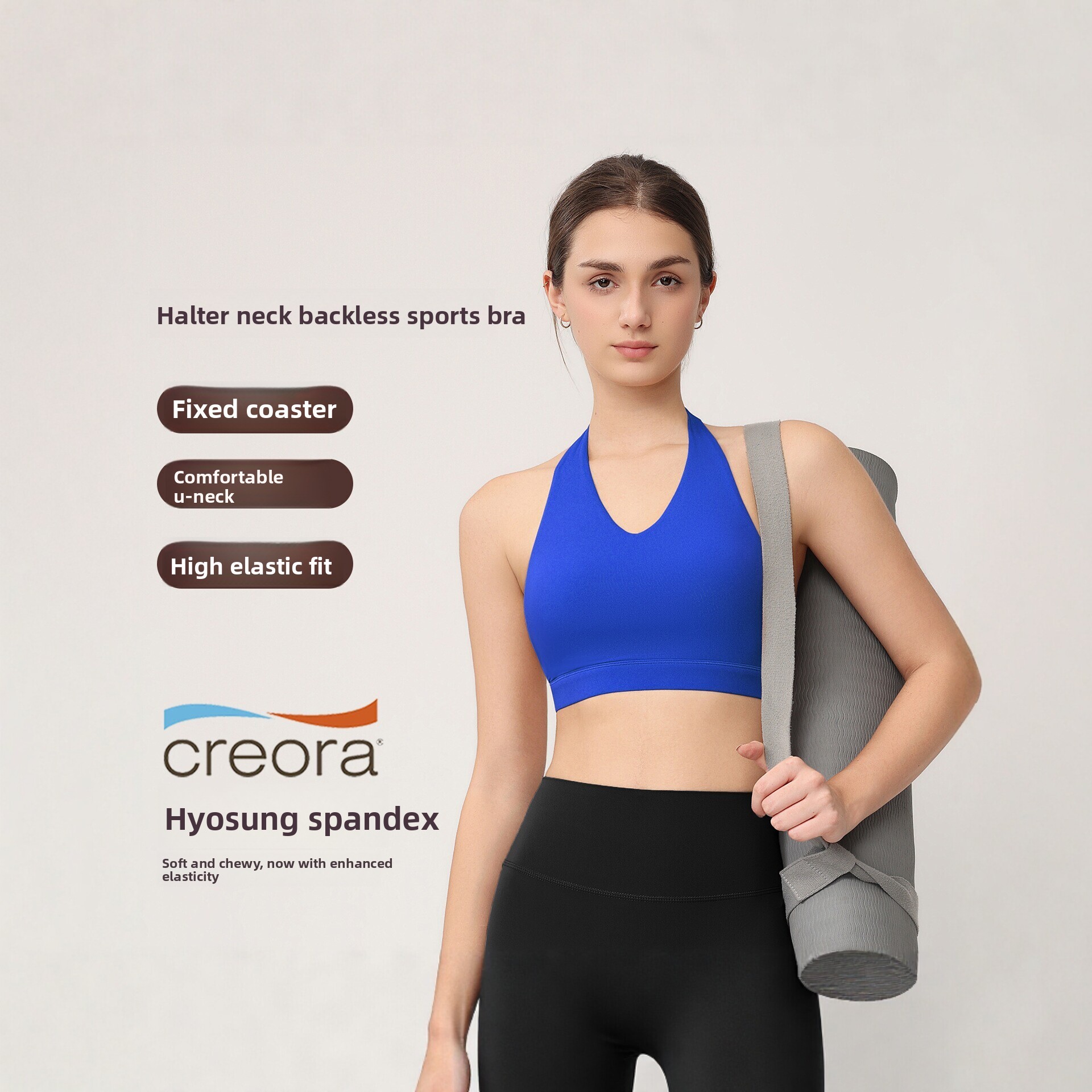Women's Halter Sports Bra with - Sports Bra Racerback ulasan dan harga