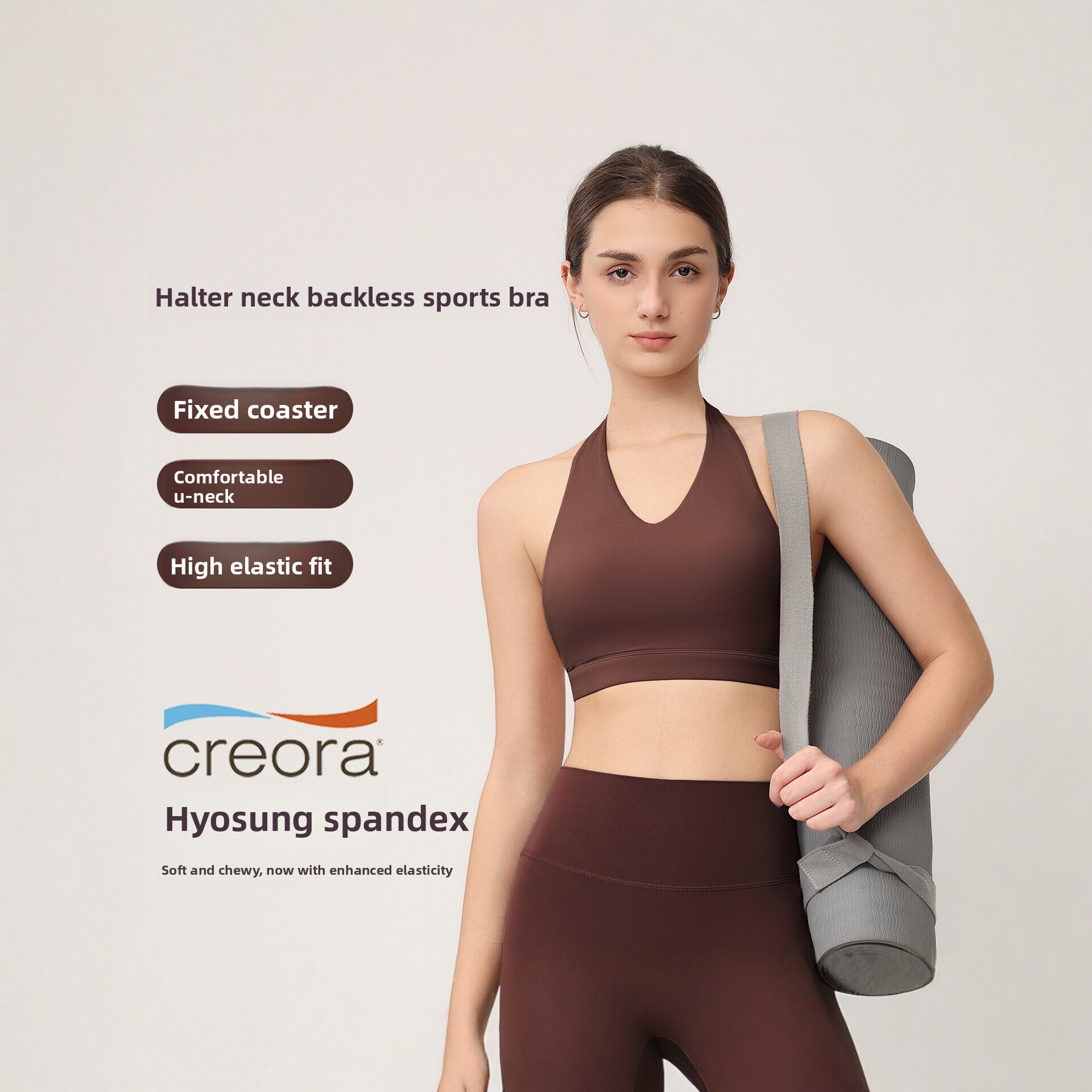 Women's Halter Sports Bra with - Sports Bra Racerback ulasan dan harga