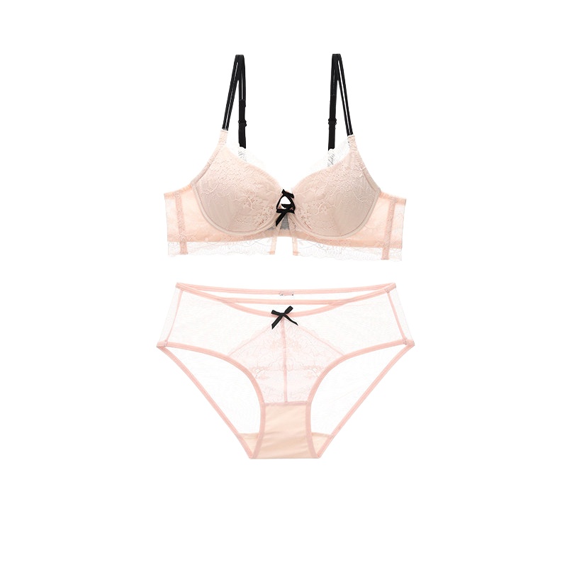 New Girly Sweet Lace Women Und - Sheer Bra Lace ulasan dan harga